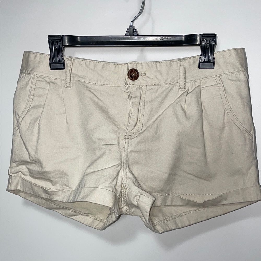 Forever 21 Cream High Waist Summer Shorts